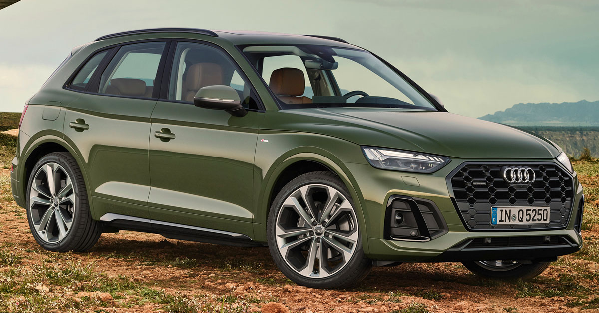 New 2020 Audi Q5 facelift front shot