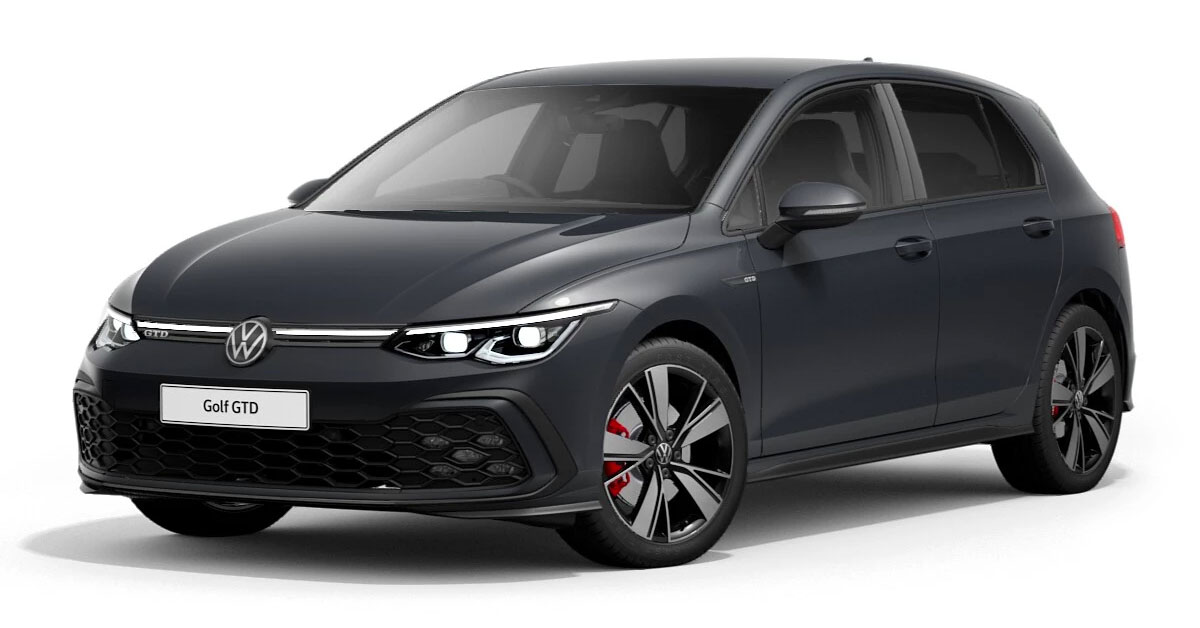 2020 Volkswagen Golf GTD Mk8 in Dolphin Grey Metallic