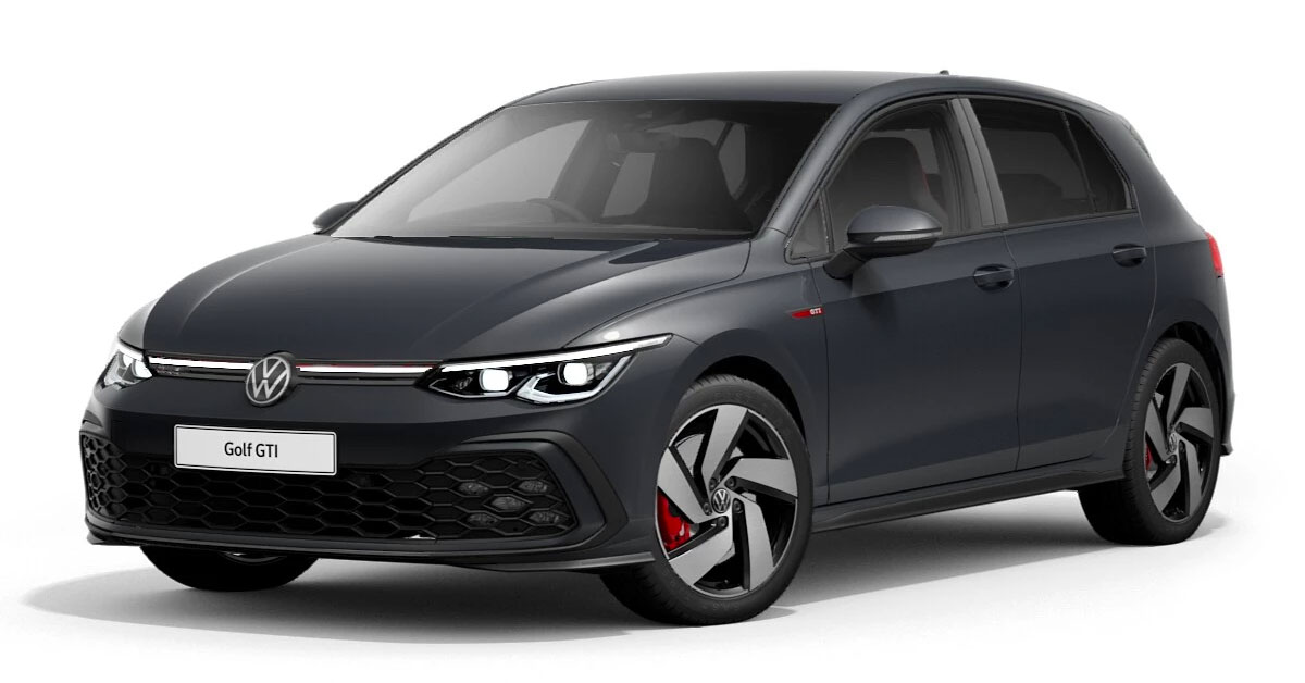 2020 Volkswagen Golf GTI Mk8 in Dolphin Grey Metallic