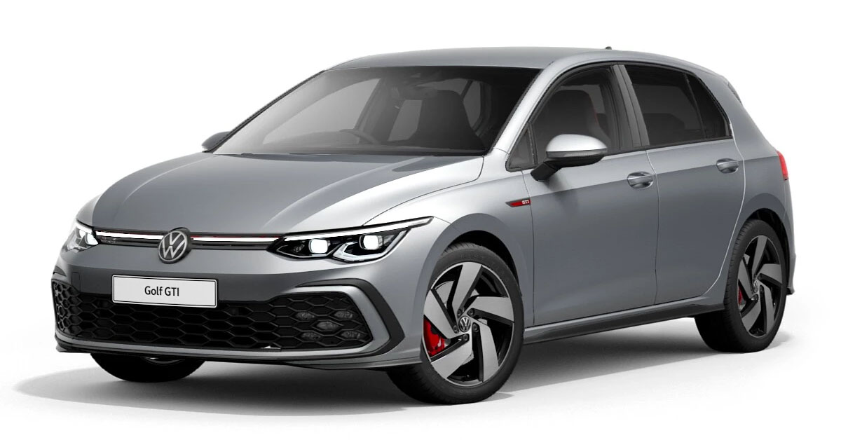 2020 Volkswagen Golf GTI Mk8 in Reflex Silver Metallic