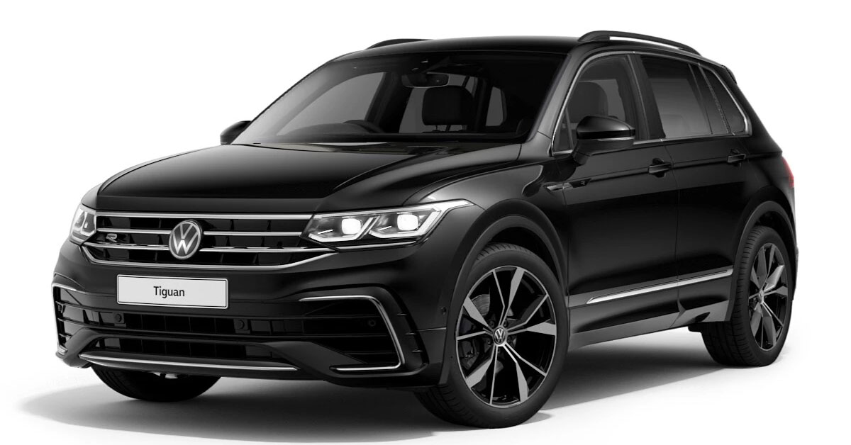 2020 Volkswagen Tiguan in Deep Black Pearl paint