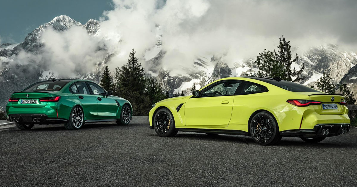 2021 BMW M3 & M4 pictured together