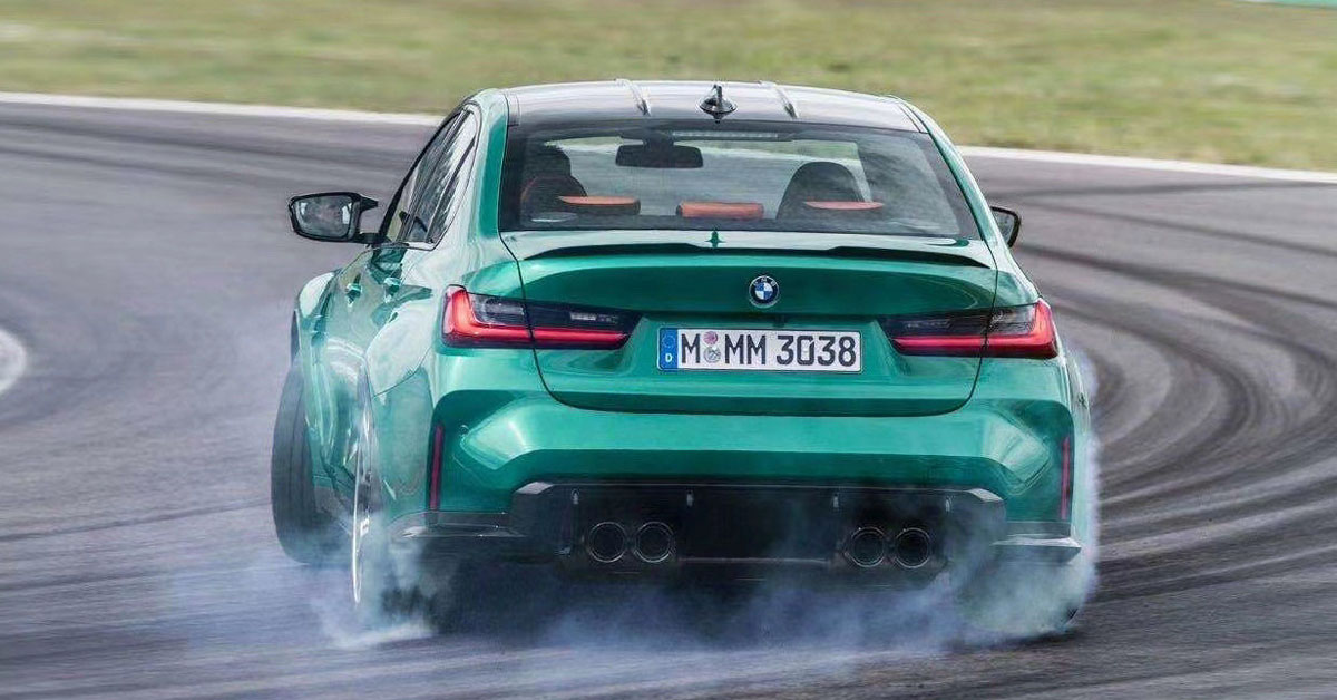 2021 BMW M3 rear picture