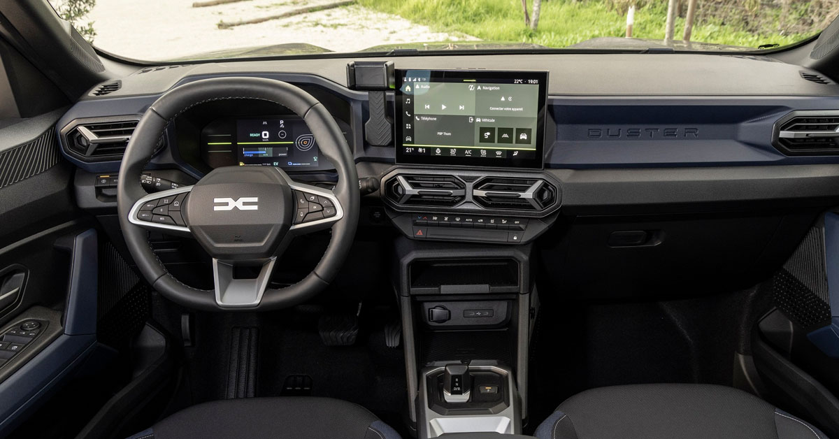 An image of the upcoming 2024 Dacia Duster SUV