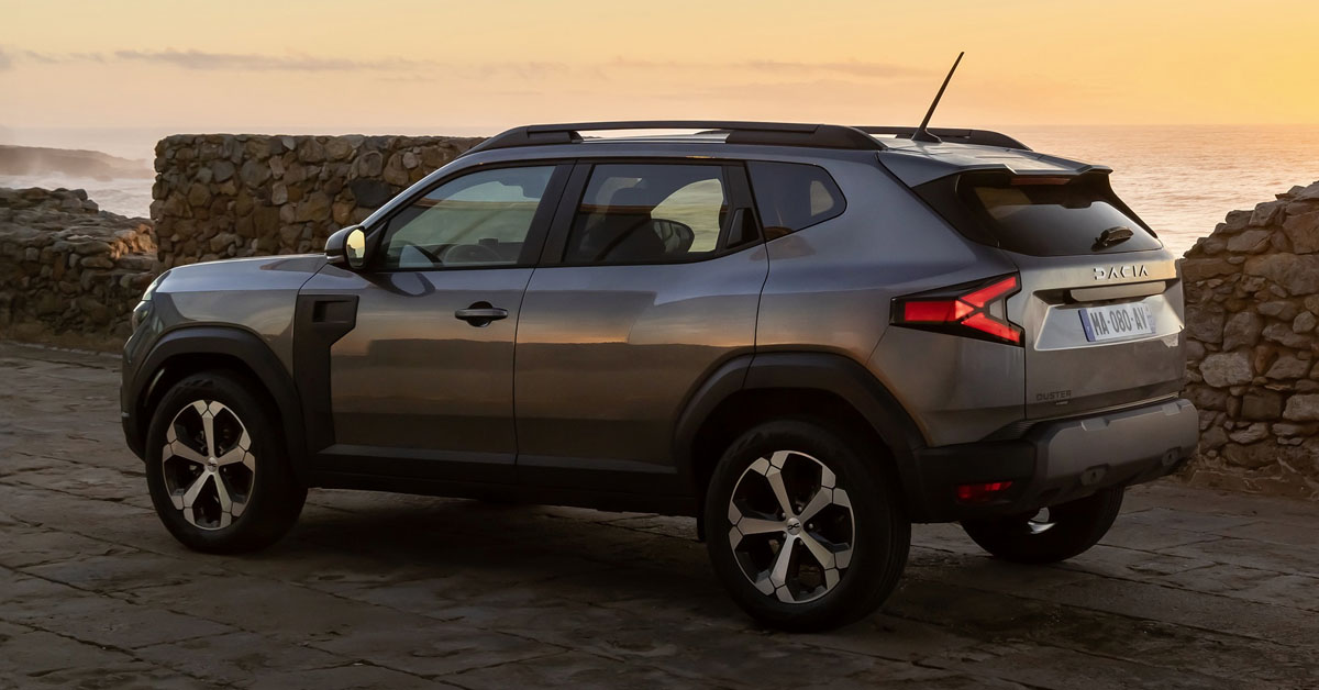 An image of the upcoming 2024 Dacia Duster SUV