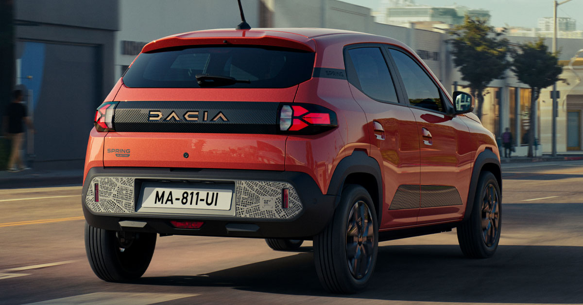 An image of the 2024 Dacia Spring EV