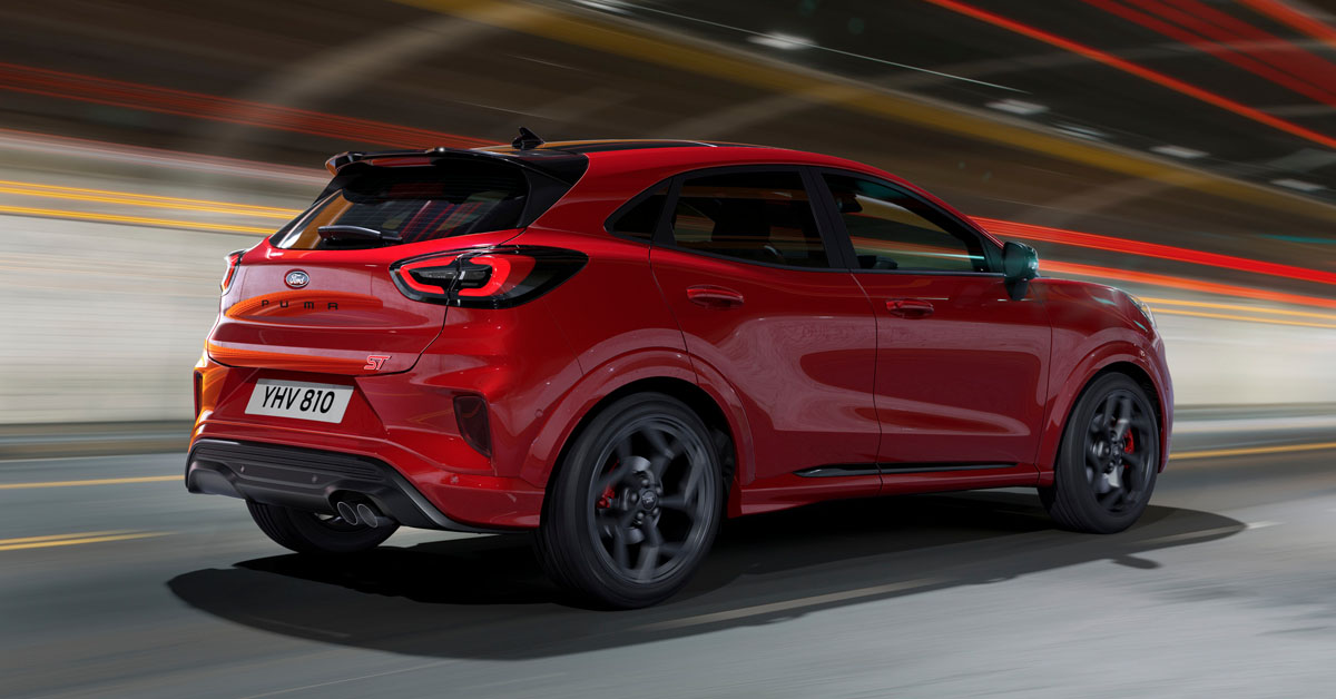 An image of the 2024 Ford Puma ST facelift