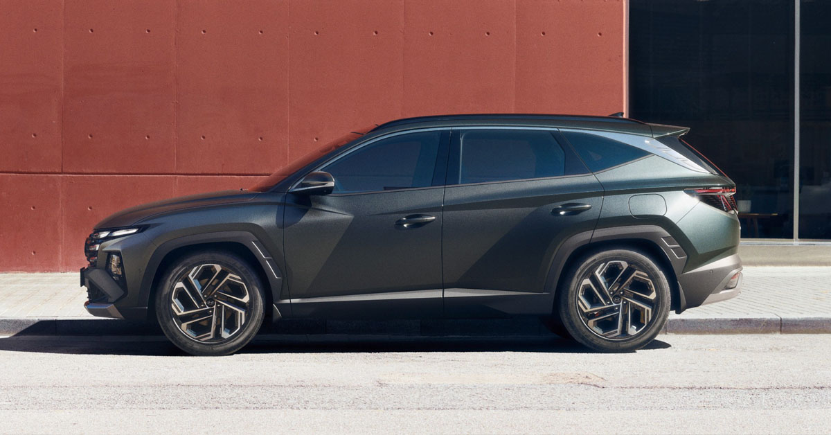 An image of the 2024 Hyundai Tucson SUV
