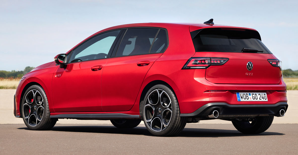 An image of the 50th anniversary Volkswagen Golf