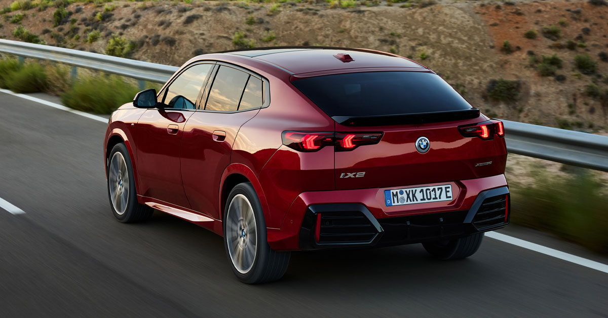 An image of the new 2024 BMW iX2