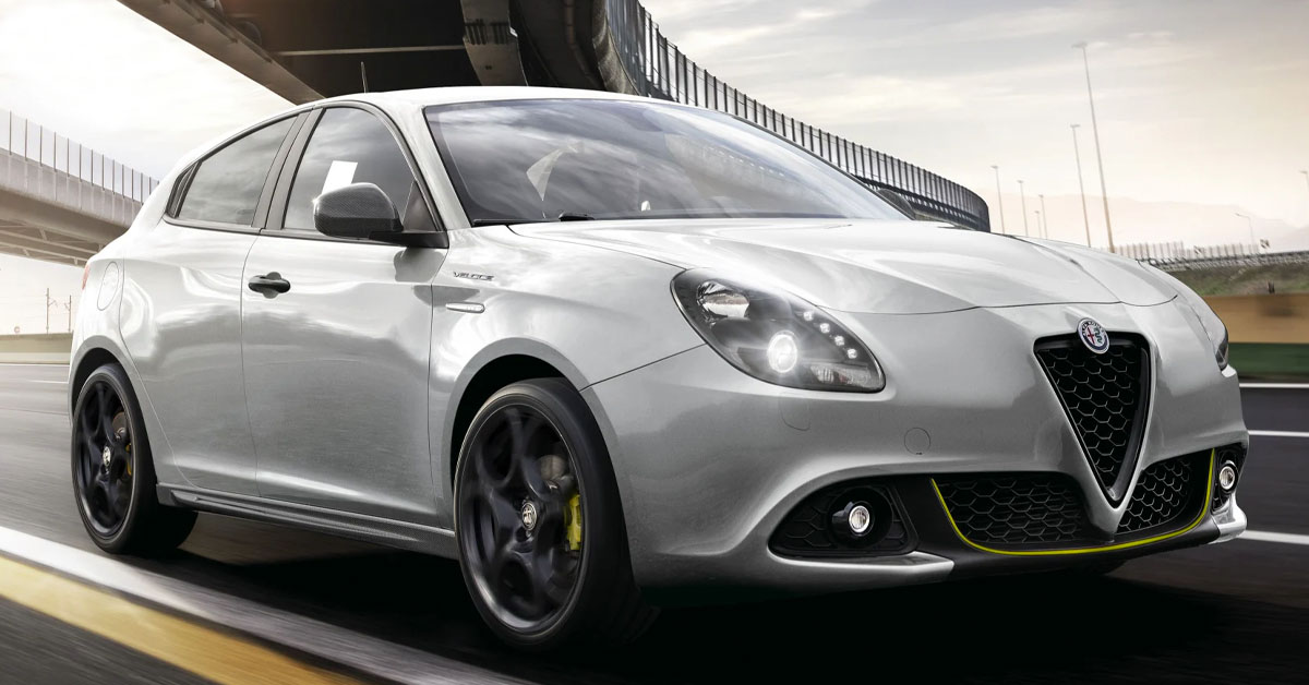 A picture of the 2021 Alfa Romeo Giulietta Final Edition