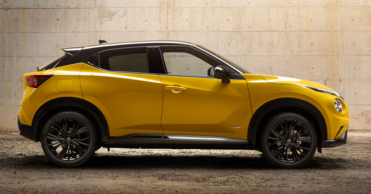 An image of the updated 2024 Nissan Juke SUV