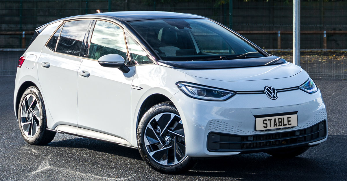 An image of a Volkswagen ID.3 Hatchback from the front