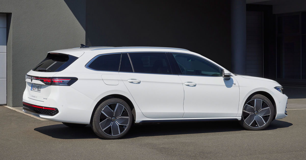 An image of the all-new 2024 Volkswagen Passat Estate