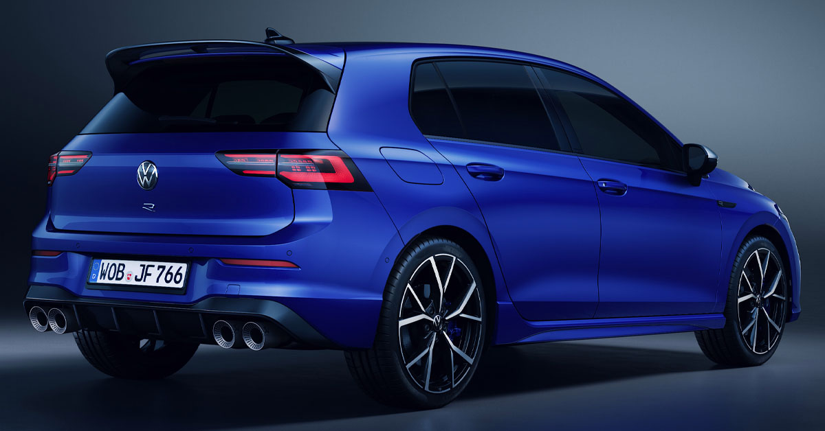 Volkswagen Golf R Mk8 rear