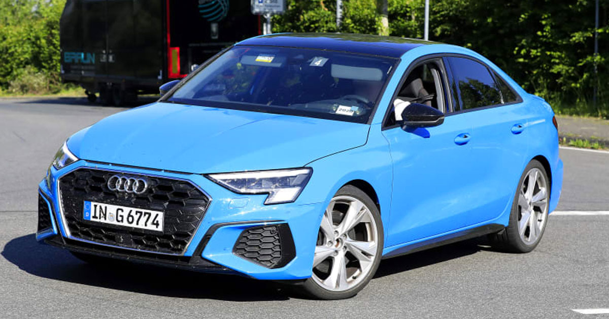 New 2020 Audi S3 Saloon and Sportback spied on
