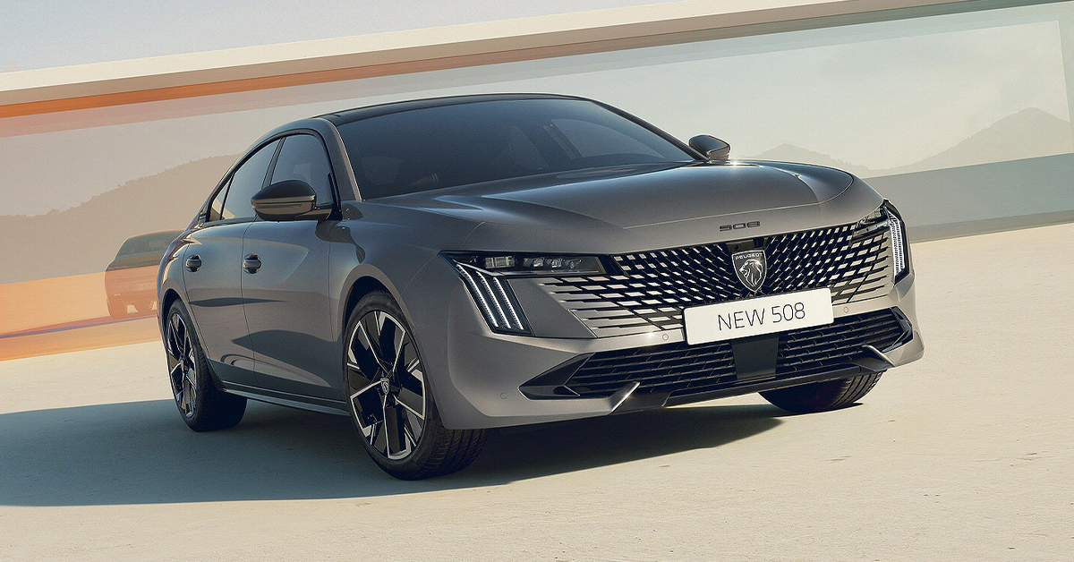 The Peugeot 508 Receives a TASTY Facelift