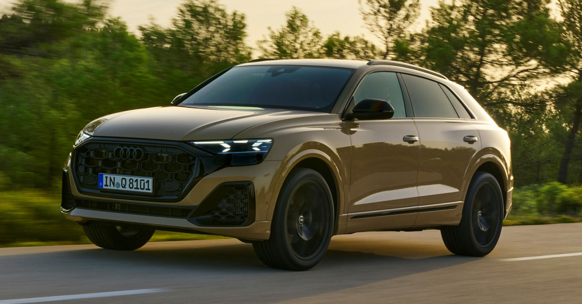 Audi's Stonking Q8 SUV Gets a Mid-Life Update for 2023