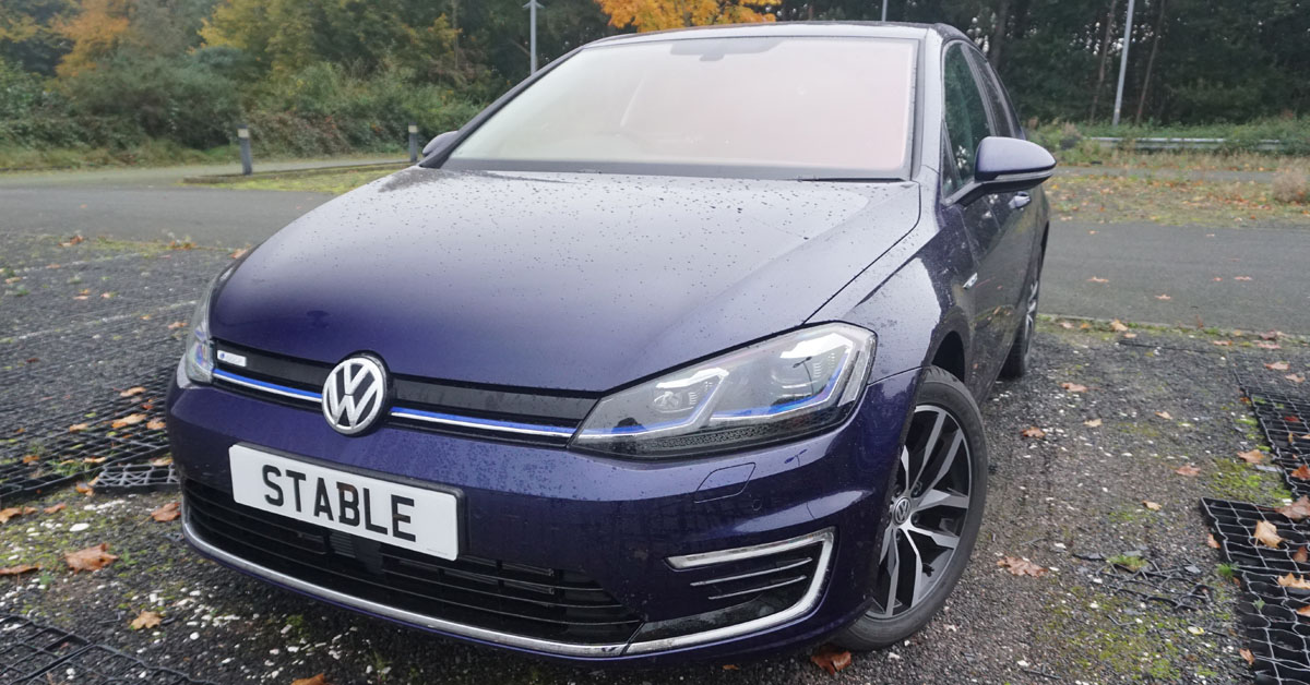 Vw golf e 2020 deals