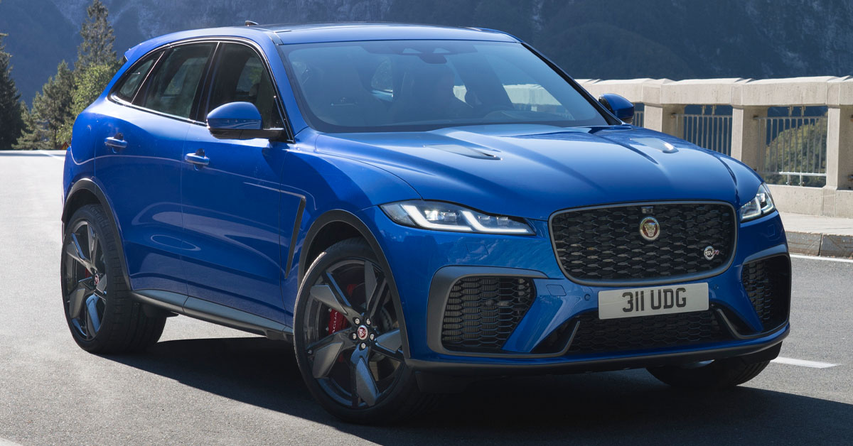 The 2022 Jaguar F Pace SVR Gets A Mid Life Update The 2022 Jaguar F Pace SVR Gets A Mid Life Update
