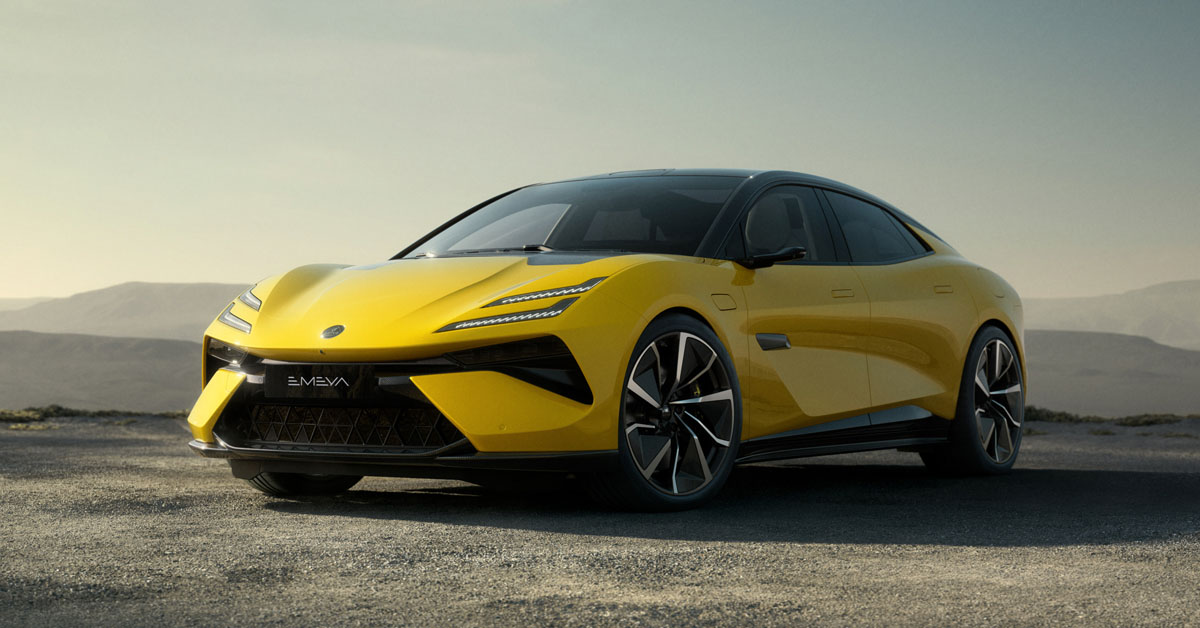 Lotus Unveils Its First Electric Hyper-GT, the Lotus Emeya