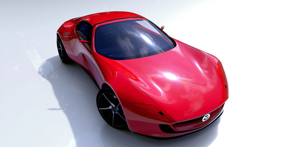 Mazda Unveils Unique 'Iconic SP' Concept Sports Car
