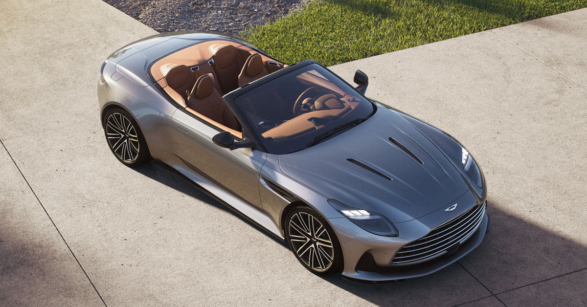 New 2023 Aston Martin DB12 Volante is the Ultimate Open-Top Super Tourer