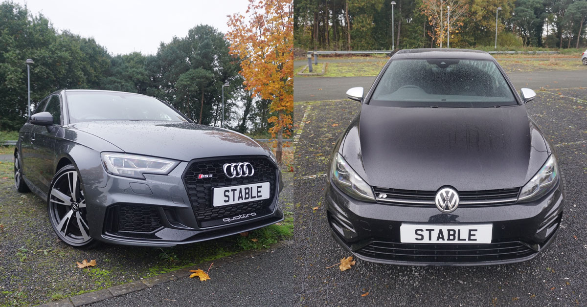 These Guys Put an Audi RS3 Engine Into a Volkswagen Golf R