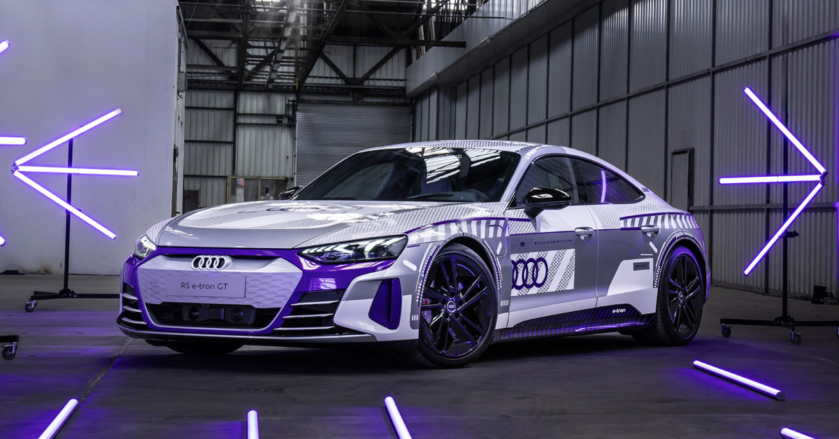 Ultra Limited Edition Audi RS e-tron GT Ice Race Edition Revealed