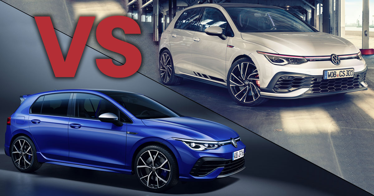 VW Golf vs. Golf – How the Type R Compares to the GTI