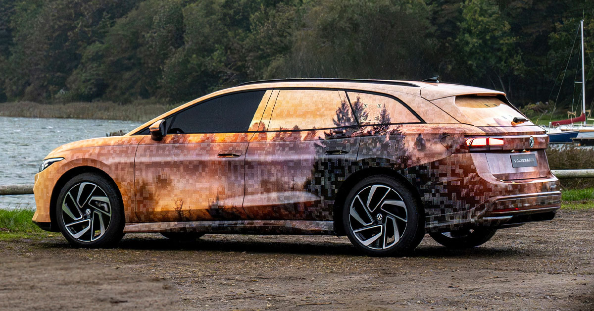 Volkswagen Unveils Exclusive Pictures Of The ID.7 Tourer EV