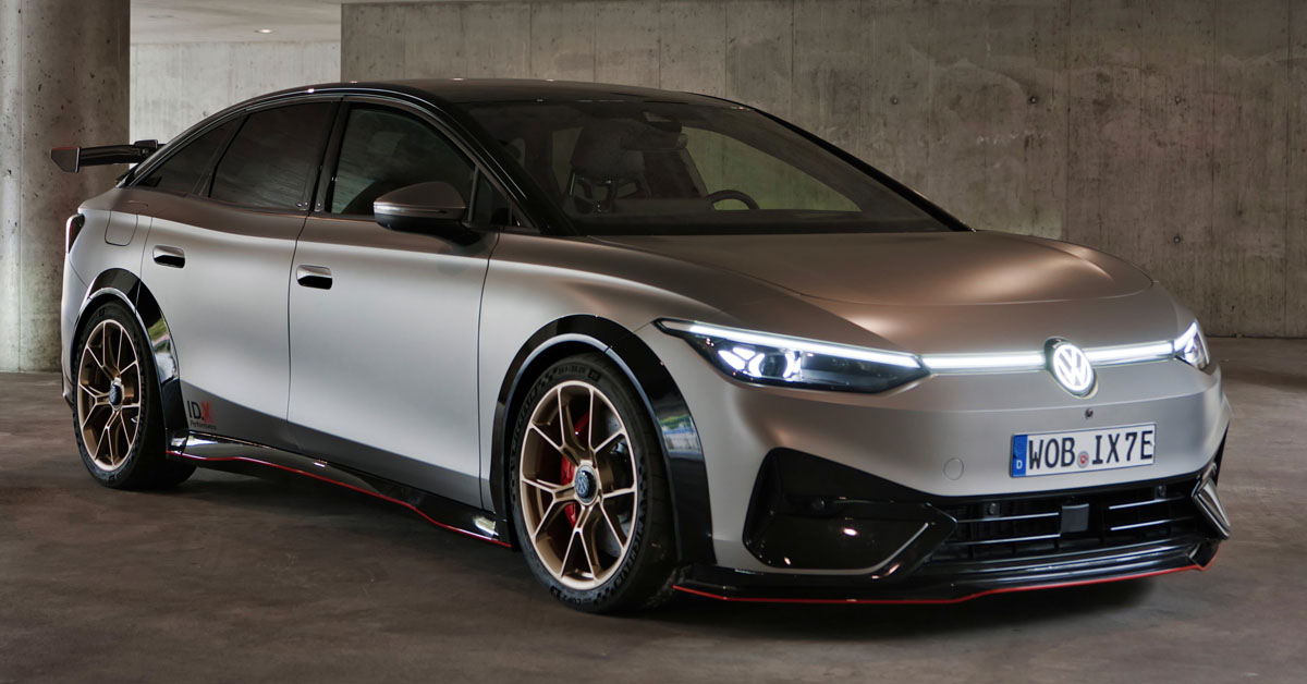 VW Shows Off ID.7 Electric Super Saloon Concept The ID X